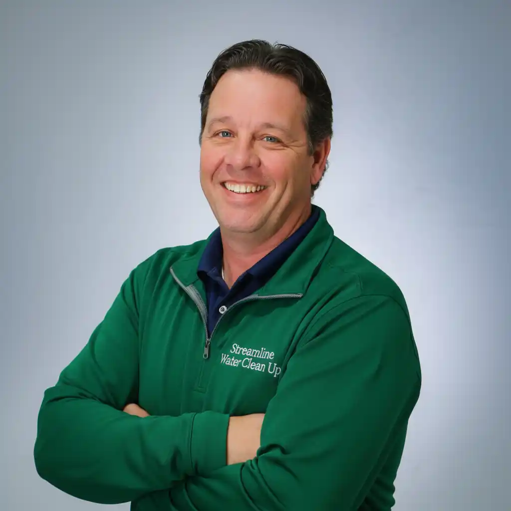 Richard Lee, owner of Streamline Water Clean Up water damage restoration company in Avenel NJ